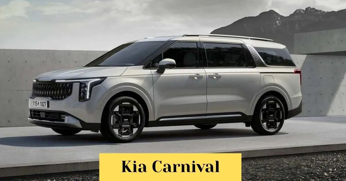 Kia Carnival – Fabulous Design MPV Launched with Powerful Engine